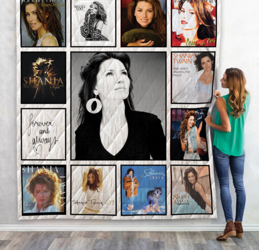 Buy Shania Twain Quilt Blanket & Quilt Bedding Set