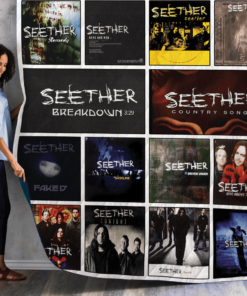 Buy Seether Albums Quilt Blanket & Quilt Bedding Set For Fans Ver 14