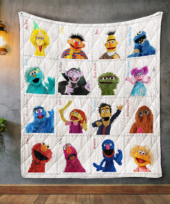 Buy Sesame Street 2 Album Covers Quilt Blanket & Quilt Bedding Set