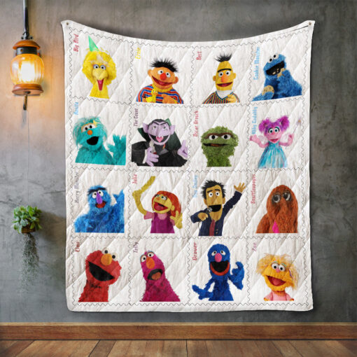 Buy Sesame Street 2 Album Covers Quilt Blanket & Quilt Bedding Set