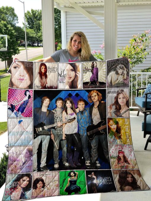 Buy Selena Gomez &Amp;Amp; The Scene Quilt Blanket & Quilt Bedding Set For Fans