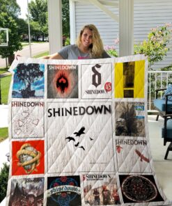 Buy Shinedown Albums Quilt Blanket & Quilt Bedding Set 01