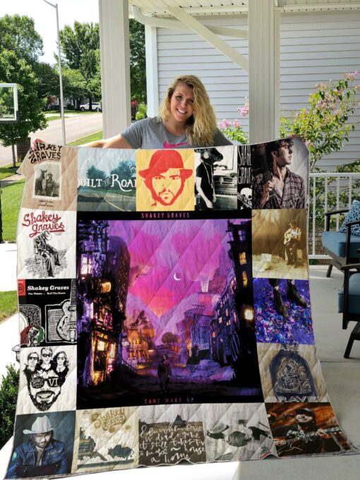 Buy Shakey Graves Albums Quilt Blanket & Quilt Bedding Set For Fans Ver 17