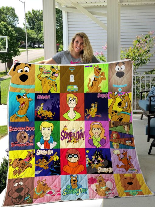 Buy Scooby-Doo Quilt Blanket & Quilt Bedding Set For Fans 01