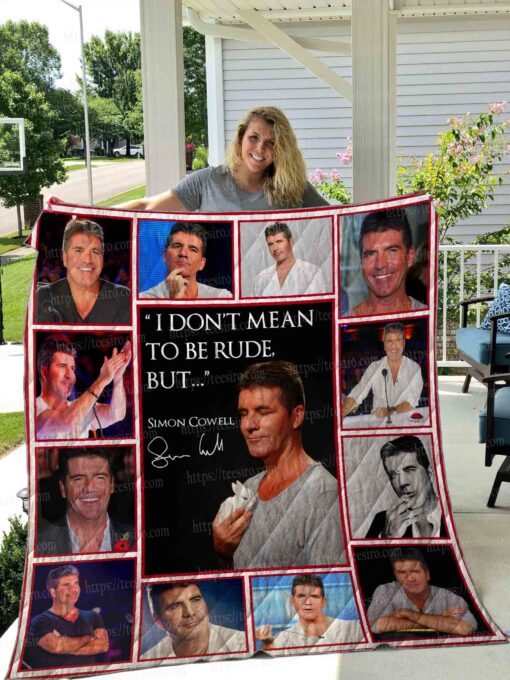 Buy Simon Cowell Quilt Blanket & Quilt Bedding Set 01