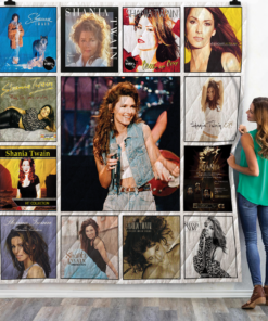 Buy Shania Twain Albums Quilt Blanket & Quilt Bedding Set 02