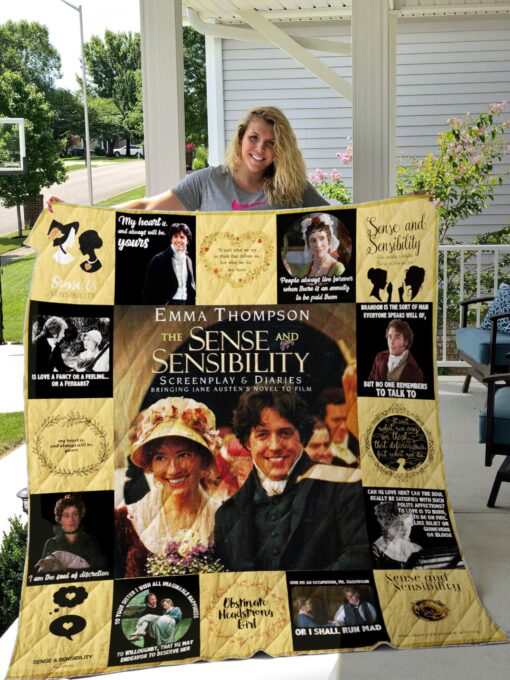 Buy Sense And Sensibility Quilt Blanket & Quilt Bedding Set For Fans Ver 17