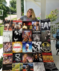 Buy Scorpions Albums Quilt Blanket & Quilt Bedding Set For Fans Ver 25