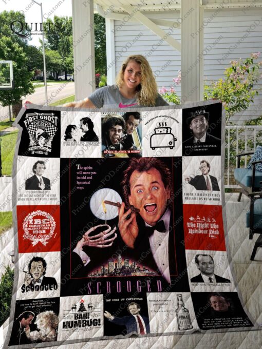 Buy Scrooged Quilt Blanket & Quilt Bedding Set