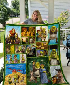 Buy Shrek Quilt Blanket & Quilt Bedding Set 01