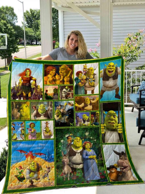 Buy Shrek Quilt Blanket & Quilt Bedding Set 01