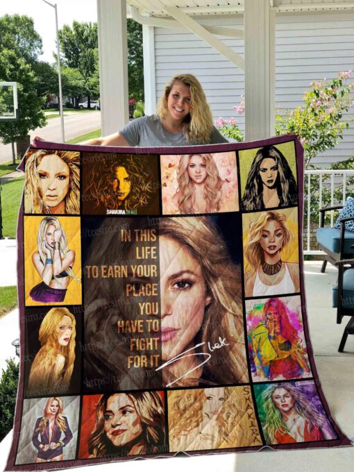 Buy Shakira Quilt Blanket & Quilt Bedding Set 01