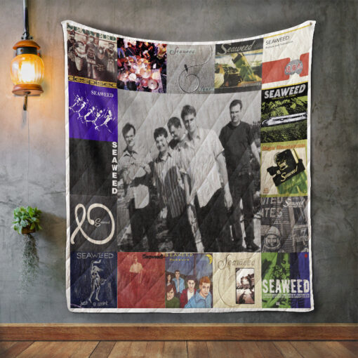 Buy Seaweed Album Covers Quilt Blanket & Quilt Bedding Set