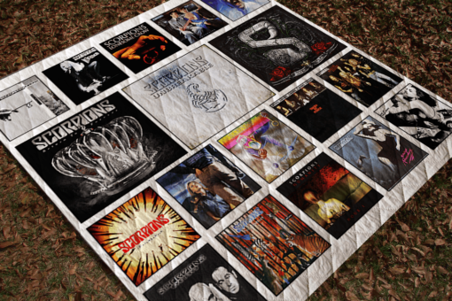 Buy Scorpions Albums Quilt Blanket & Quilt Bedding Set For Fans