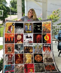 Buy Sepultura Albums Cover Poster Quilt Blanket & Quilt Bedding Set Ver 2