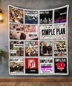 Buy Simple Plan Album Covers Quilt Blanket & Quilt Bedding Set