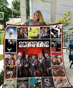 Buy Scorpions Albums Cover Poster Quilt Blanket & Quilt Bedding Set