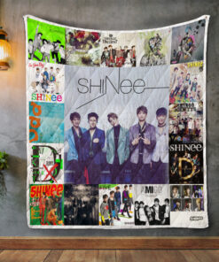 Buy Shinee Album Covers Quilt Blanket & Quilt Bedding Set