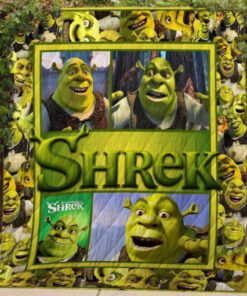 Buy Shrek Quilt Blanket & Quilt Bedding Set - Meteew