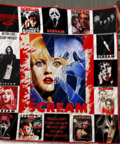 Buy Scream T-Shirt Quilt Blanket & Quilt Bedding Set For Fans