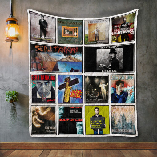 Buy Serj Tankian Album Covers Quilt Blanket & Quilt Bedding Set