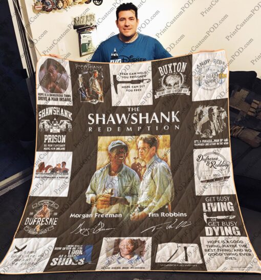 Buy Shawshank Redemption Quilt Blanket & Quilt Bedding Set For Fans Ver 17-3