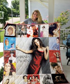 Buy Shania Twain Quilt Blanket & Quilt Bedding Set For Fans Ver 17