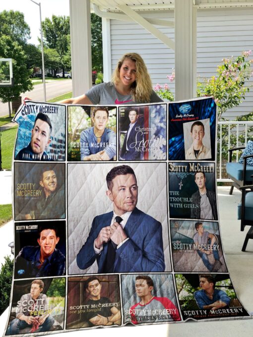 Buy Scotty Mccreery Quilt Blanket & Quilt Bedding Set