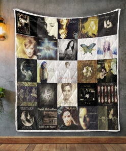 Buy Sarah Mclachlan Album Covers Quilt Blanket & Quilt Bedding Set