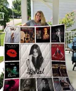 Buy Selena Gomez Quilt Blanket & Quilt Bedding Set - Meteew