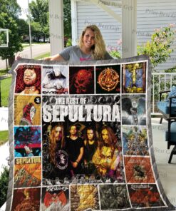 Buy Sepultura Albums Cover Poster Quilt Blanket & Quilt Bedding Set