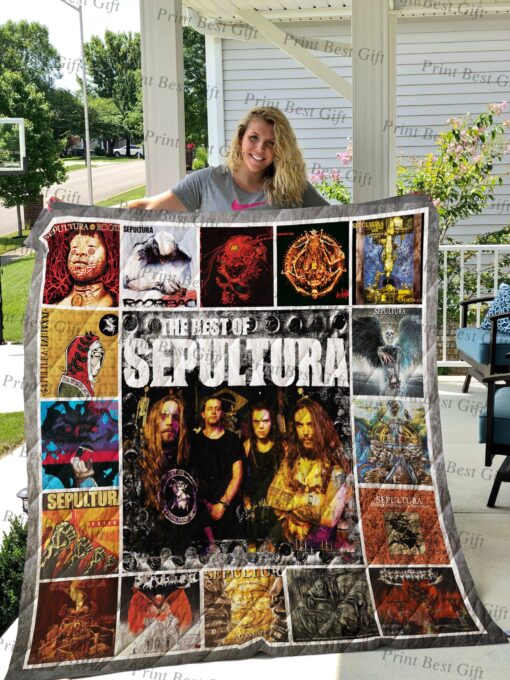 Buy Sepultura Albums Cover Poster Quilt Blanket & Quilt Bedding Set