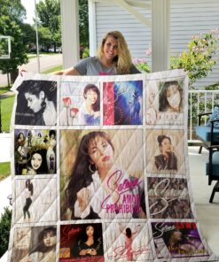 Buy Selena Quintanilla Albums Quilt Blanket & Quilt Bedding Set 01