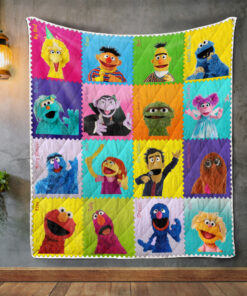 Buy Sesame Street 3 Quilt Blanket & Quilt Bedding Set