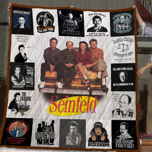 Buy Seinfeld T-Shirt Quilt Blanket & Quilt Bedding Set