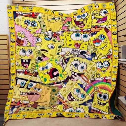 Buy Spongebob Quilt Blanket & Quilt Bedding Set - Meteew