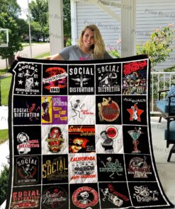 Buy Social Distortion Albums Cover Poster Quilt Blanket & Quilt Bedding Set  Ver 2