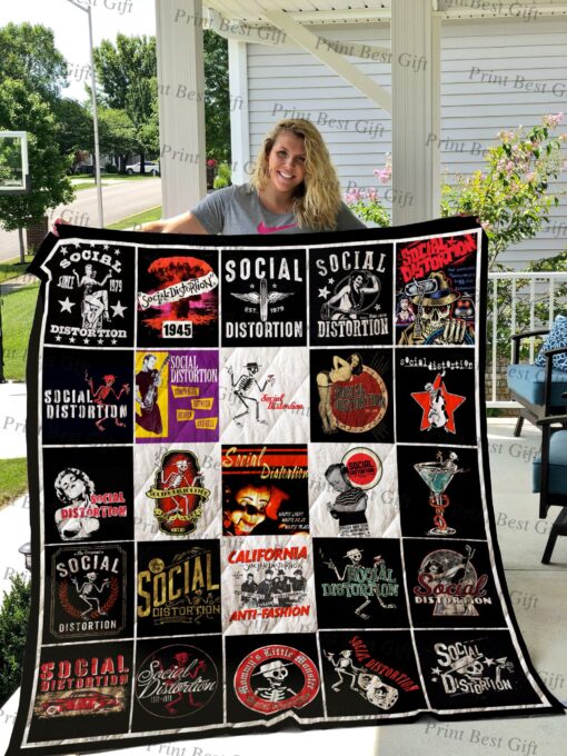 Buy Social Distortion Albums Cover Poster Quilt Blanket & Quilt Bedding Set  Ver 2