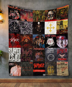 Buy Slayer Album Covers Quilt Blanket & Quilt Bedding Set