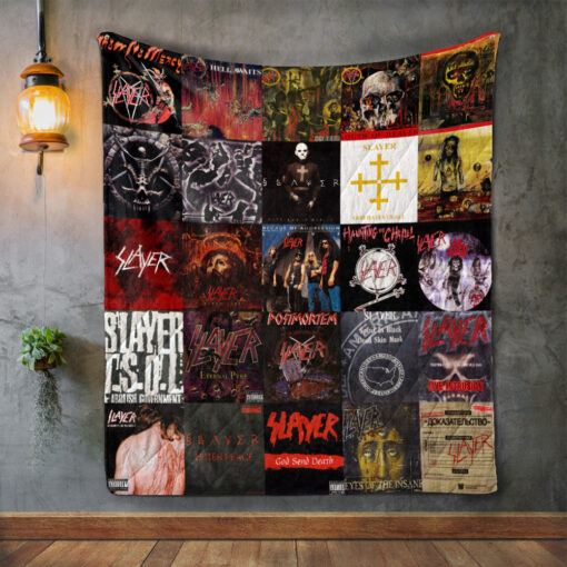 Buy Slayer Album Covers Quilt Blanket & Quilt Bedding Set