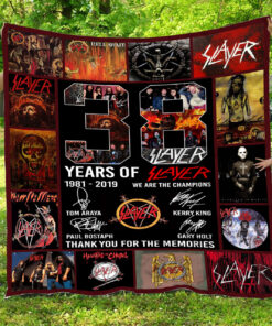 Buy Slayer Band Quilt Blanket & Quilt Bedding Set