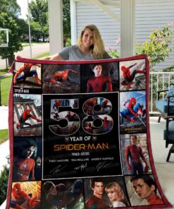 Buy Spider Man Anni Quilt Blanket & Quilt Bedding Set 01