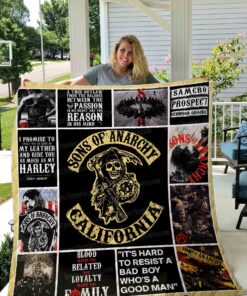 Buy Sons Of Anarchy Quilt Blanket & Quilt Bedding Set 01