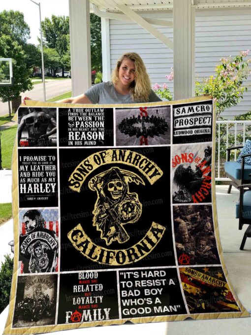 Buy Sons Of Anarchy Quilt Blanket & Quilt Bedding Set 01