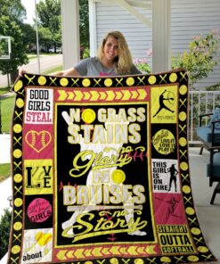 Buy Softball Live It Love It Play It Quilt Blanket & Quilt Bedding Set Great Customized Gifts For Birthday Christmas Thanksgiving Perfect Gifts For Softball Lover