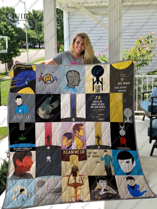 Buy Star Trek Quilt Blanket & Quilt Bedding Set For Fans