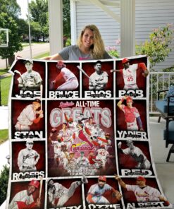 Buy St. Louis Cardinals Quilt Blanket & Quilt Bedding Set 02