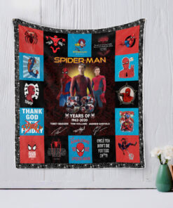 Buy Spiderman Quilt Blanket & Quilt Bedding Set - Meteew