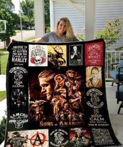 Buy Sons Of Anarchy Quilt Blanket & Quilt Bedding Set - Meteew