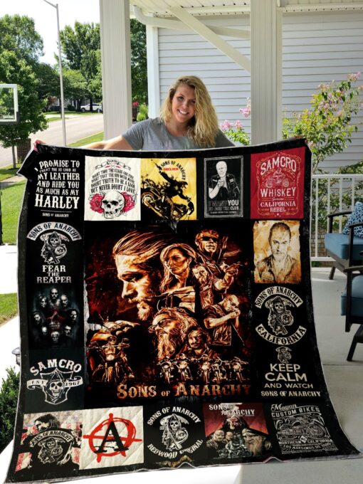 Buy Sons Of Anarchy Quilt Blanket & Quilt Bedding Set - Meteew